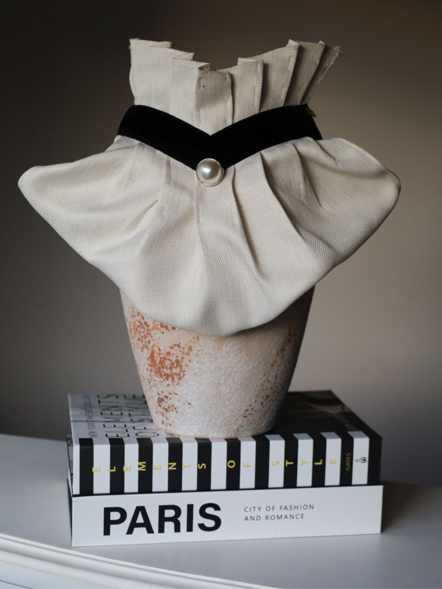 Cuello Joya Minimal Pearl