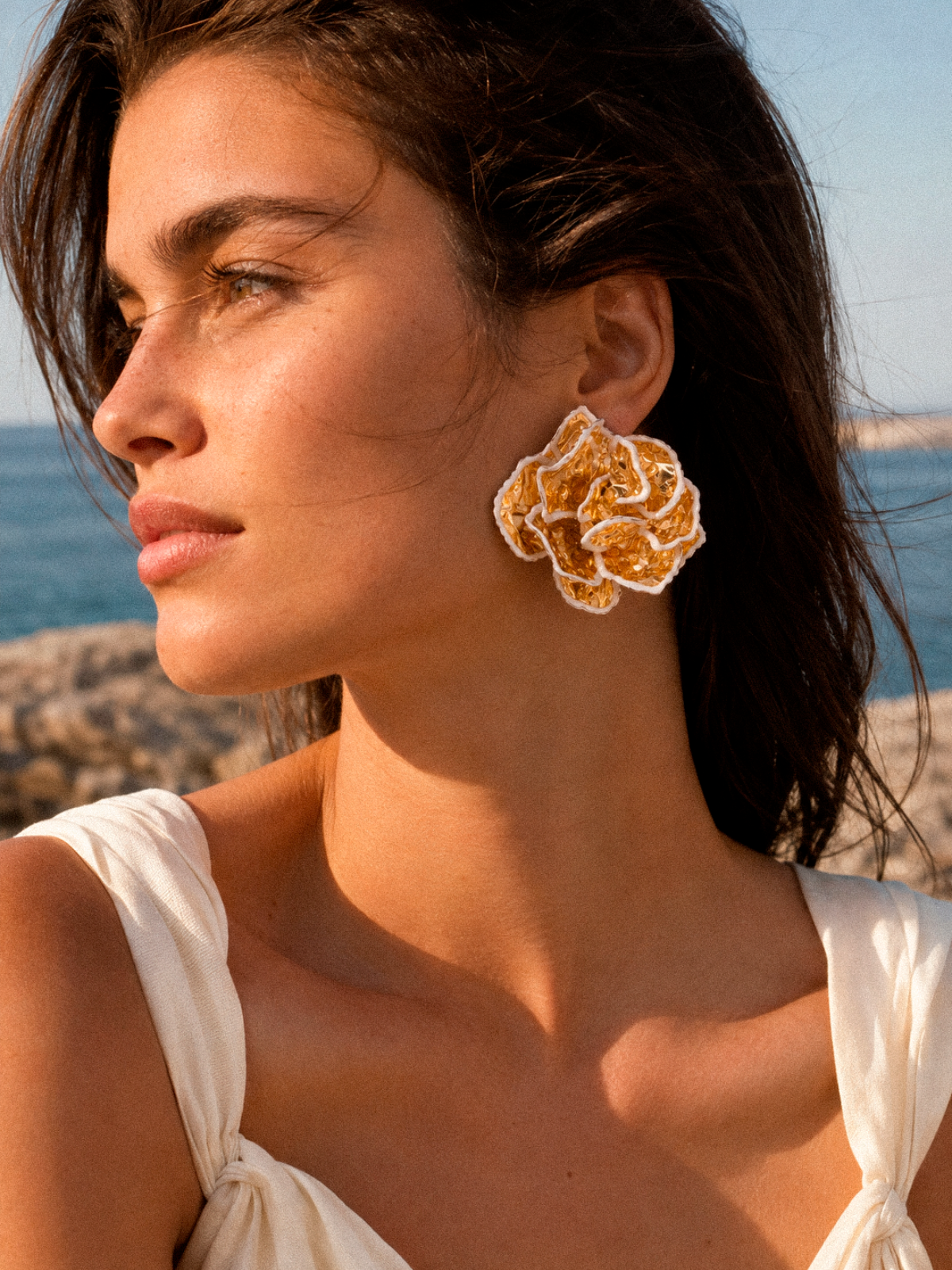 Pendientes Flor