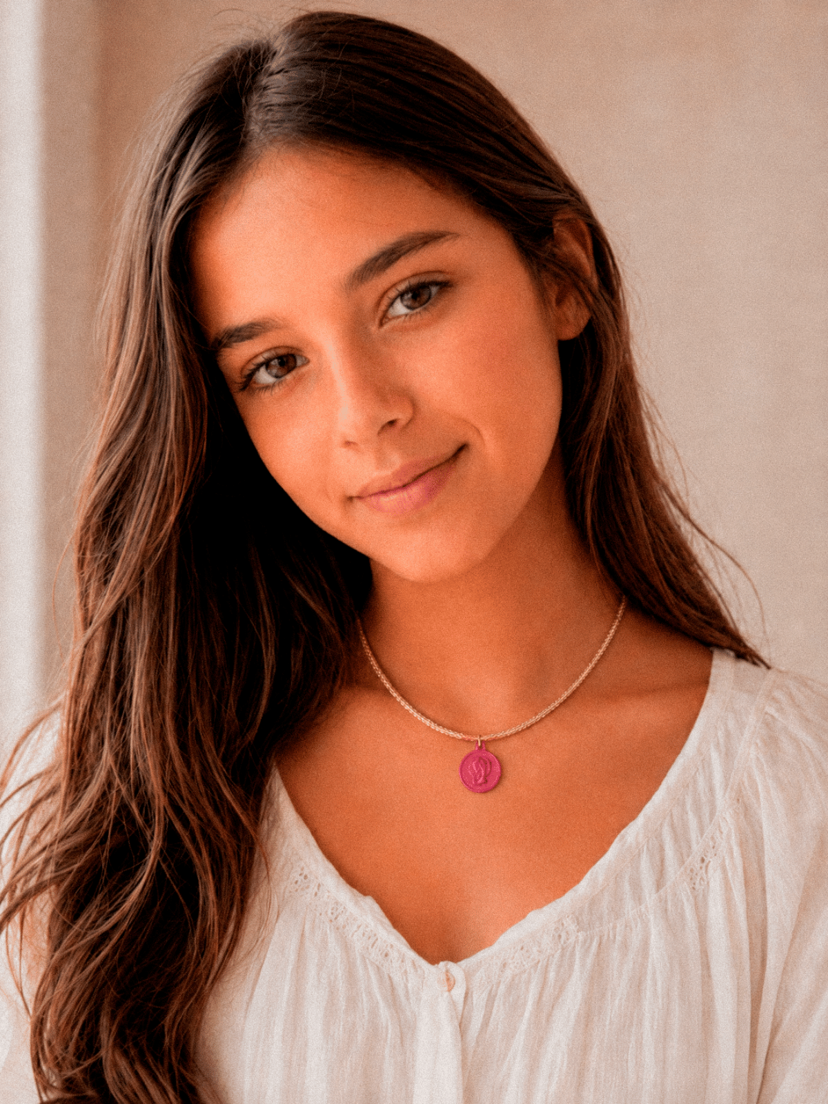 Medalla rosa