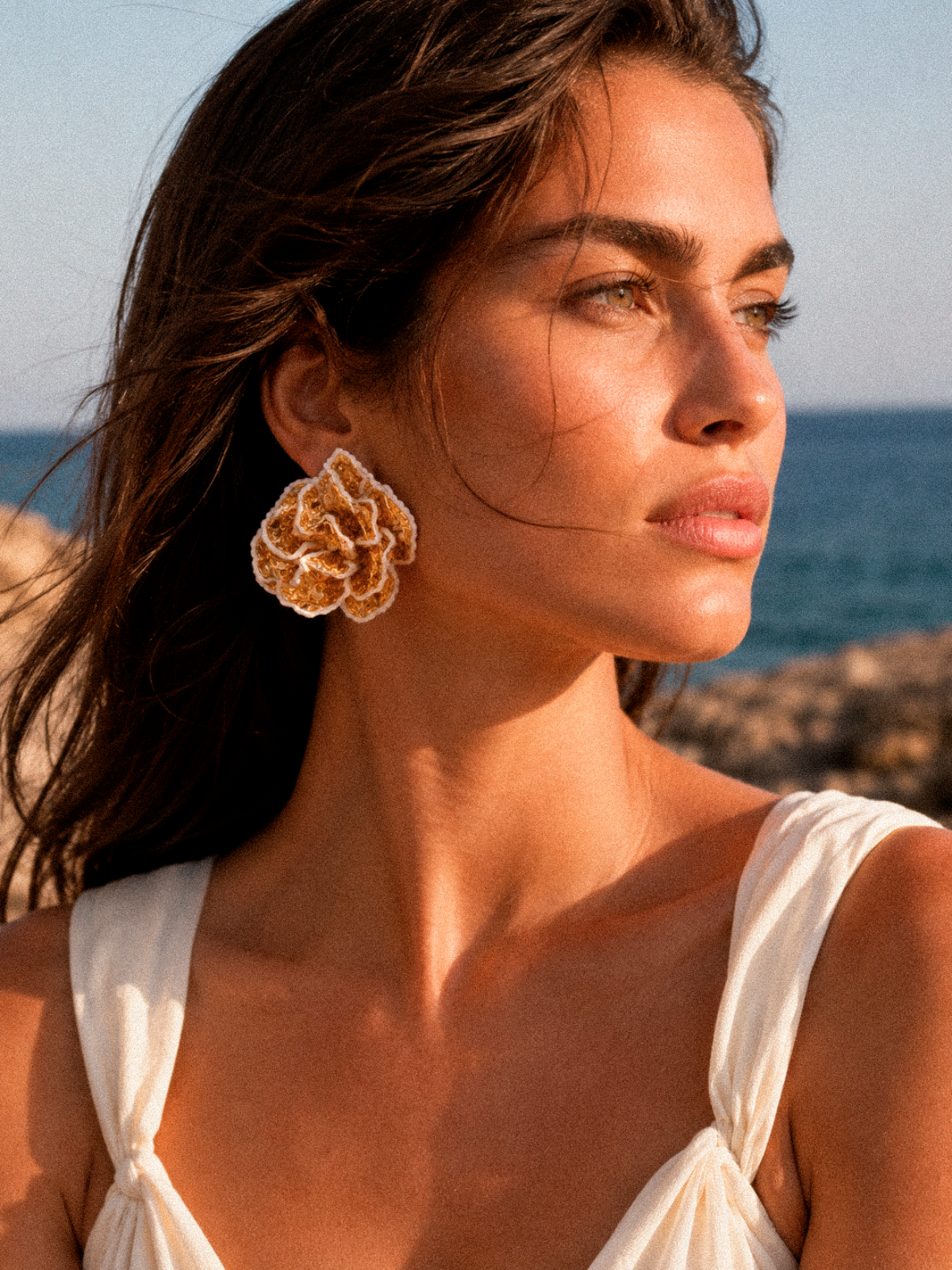 Pendientes Flor