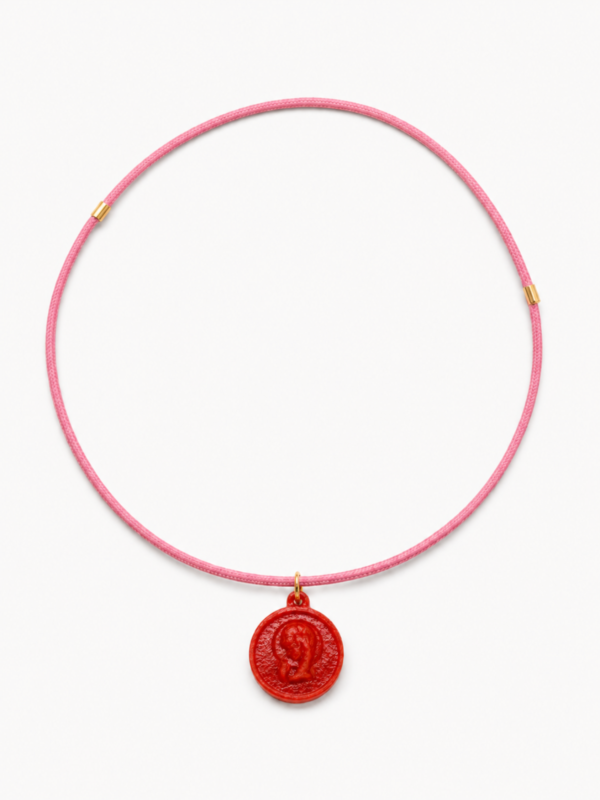 Medalla Virgen Niña Roja